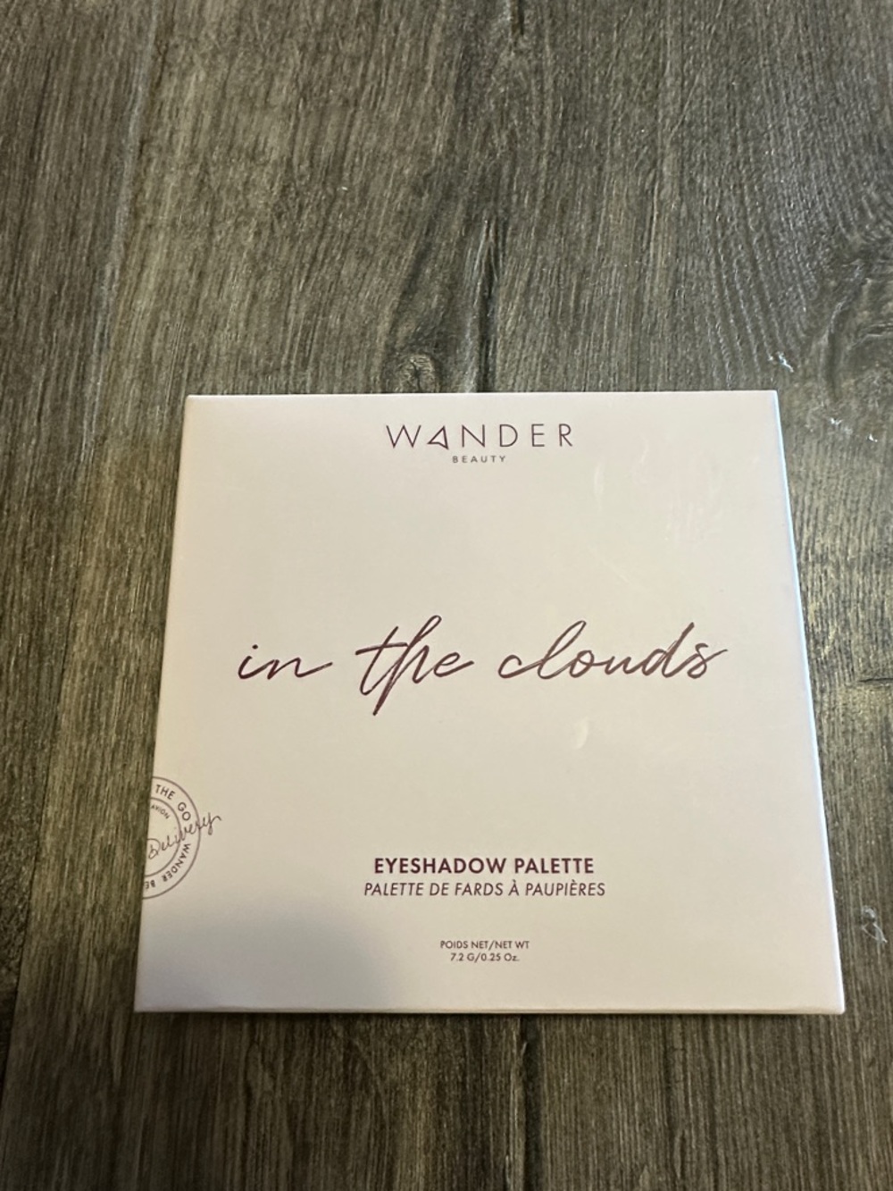Wander Beauty Pale Pink 'In the Clouds' Eyeshadow Palette Sealed NWT